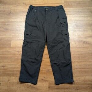 5.11 Tactical Taclite Pro Cargo Ripstop Pants Mens 40x30 Black Hiking Outdoor